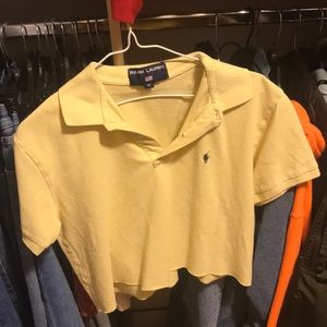 cropped polo
